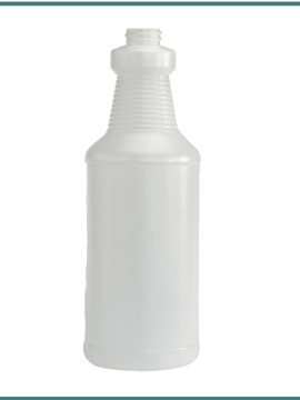 Janitorial Supplies Dispenser - Bottle 32oz Decanter Natural