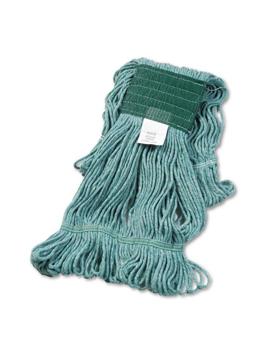 Janitorial Supplies Mop Wet Cotton - Commercial Mop Grease Beater Large Green