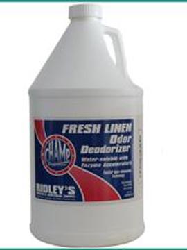 Solutions Deodorizer - Deodorizer Champ Odor Deodorizer Water- Soluble w/ Enzyme Accelerators Fresh Linen Gal