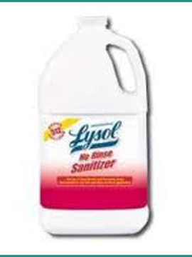 Solutions Disinfectant- Professional LYSOL No Rinse Sanitizer