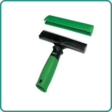 Janitorial Supplies General - Floor Squeege 4 inch Trim Kit Window Scraper with 10 blades Unger