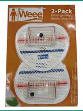 Janitorial Supplies Deodorizer - Deodorizer Urinal Game with Deodorizing Mat 2-Pack